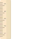 Straight Ruler SVG Icon